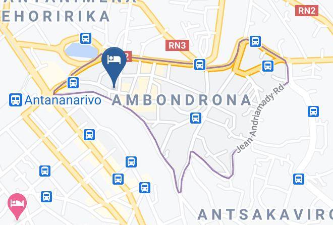 Antananarivo Renivohitra - Hotel Tropic Asia Maps