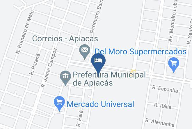 Apiacas - Hotel Tropical Maps