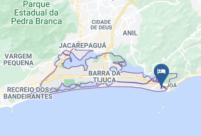 Rio De Janeiro Barra Da Tijuca - Hotel Tropical Barra Da Tijuca Maps