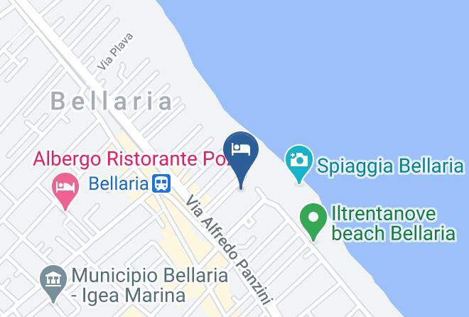Rimini - Hotel Tropical Bianchi Hotels Maps