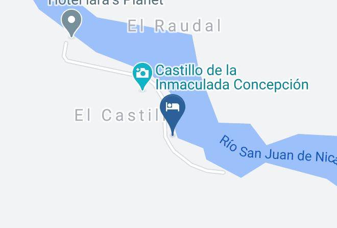 El Castillo - Hotel Tropical Maps