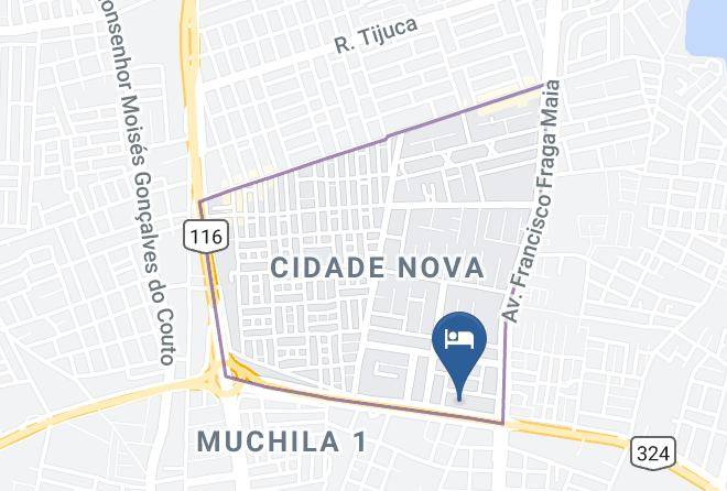 Feira De Santana - Hotel Tropical Maps