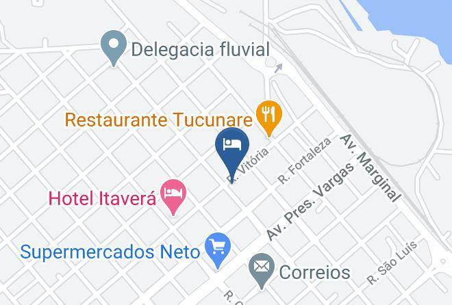 Presidente Epitacio - Hotel Tropical Maps