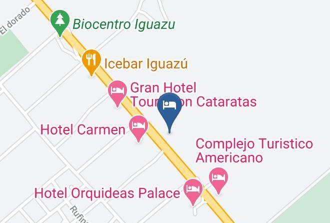 Puerto Esperanza - Hotel Tropical Maps