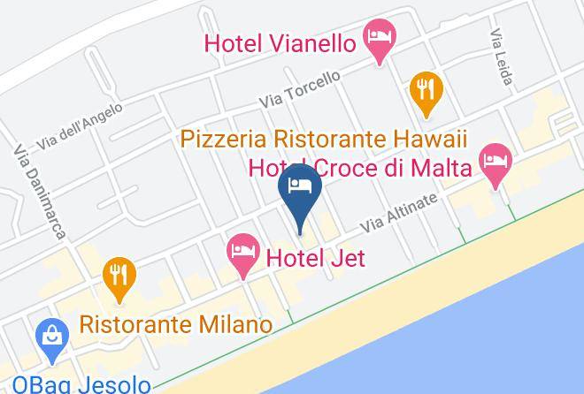 Venice - Hotel Tropical Snc Maps