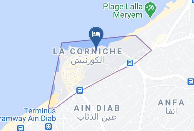 Casablanca - Hotel Tropicana Maps