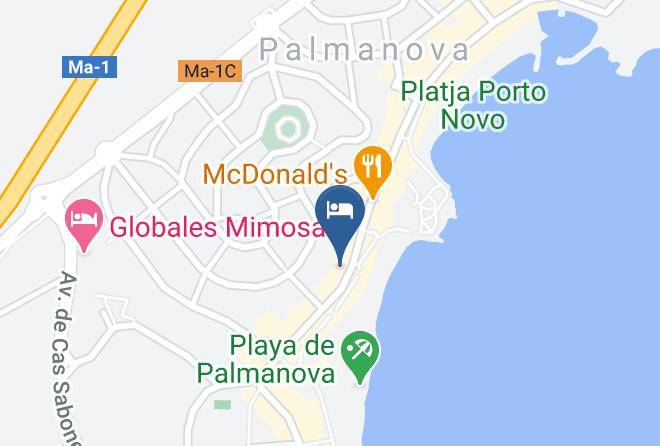 Baleares - Hotel Tropico Maps