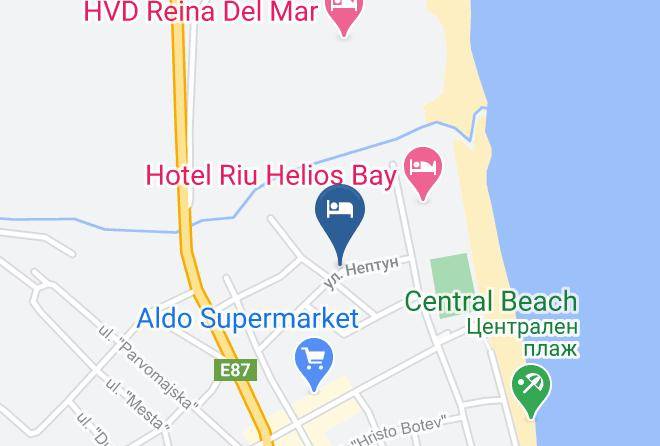 Nesebar - Hotel Tropikana Maps