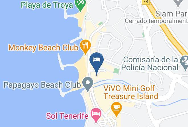 Hotel Troya Map