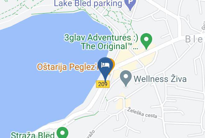 Bled - Hotel Trst Maps