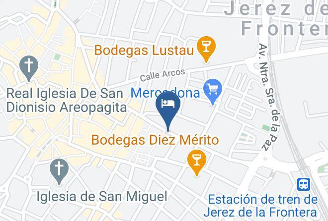 Cadiz - Hotel Trujillo Maps