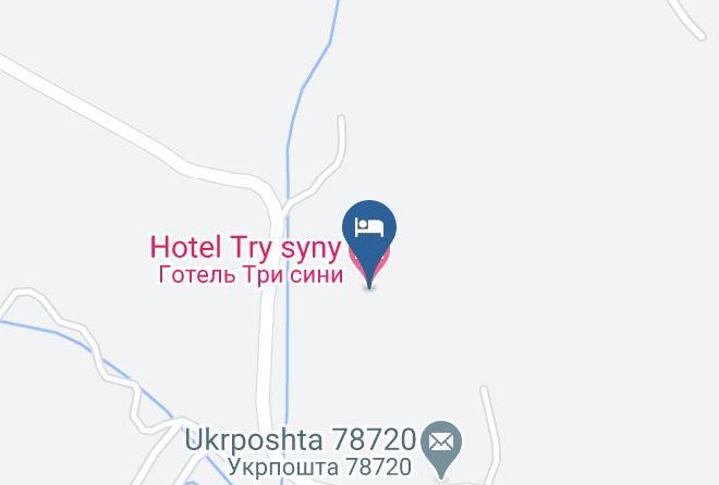 Verkhovyna Raion - Hotel Try Syny Maps