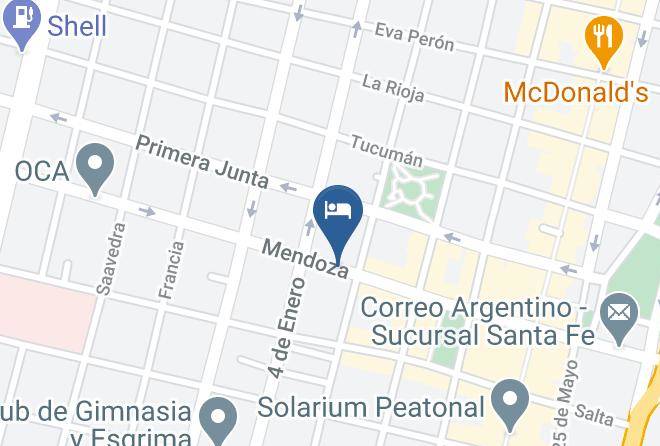 Santa Fe - Hotel Tryboss Maps