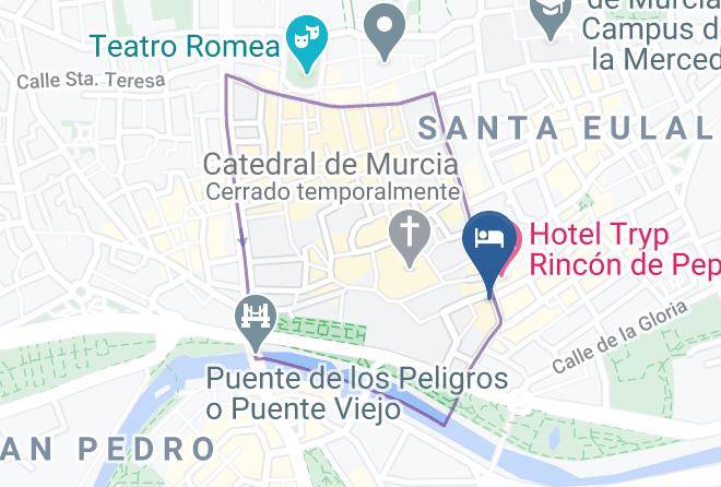 Murcia - Hotel Murcia Rincon De Pepe Affiliated By Melia Maps