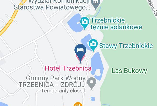 Hotel Trzebnica Map
