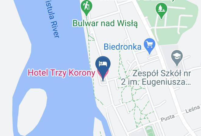 Pulawski - Hotel Trzy Korony Maps