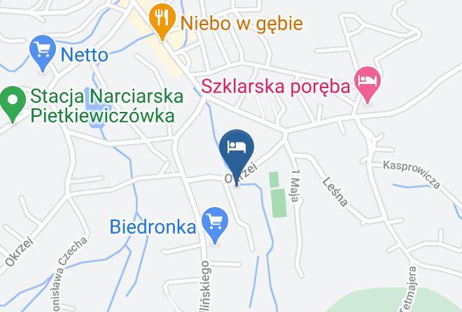 Jeleniogorski - Hotel Trzy Sosny Maps