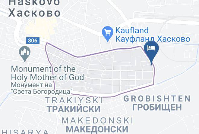 Haskovo - Hotel Tsar Simeon Maps
