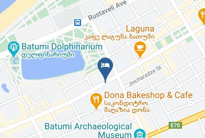 Batumi - Hotel Tsereteli Palace Maps