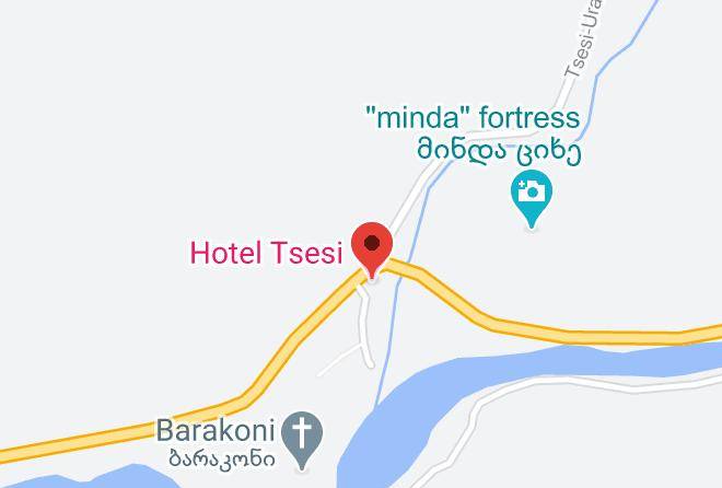 Georgia - Hotel Tsesi Maps
