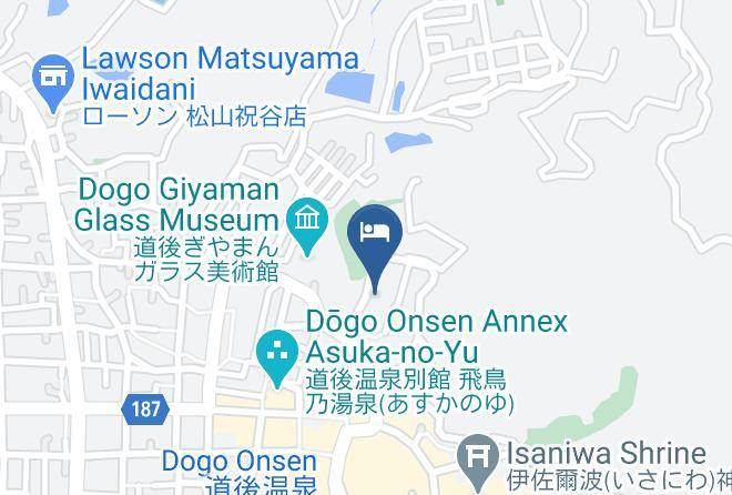 Matsuyama City - Hotel Tsubakikan Maps