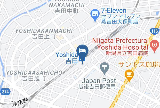 Tsubame City - Hotel Tsubame Hills Maps