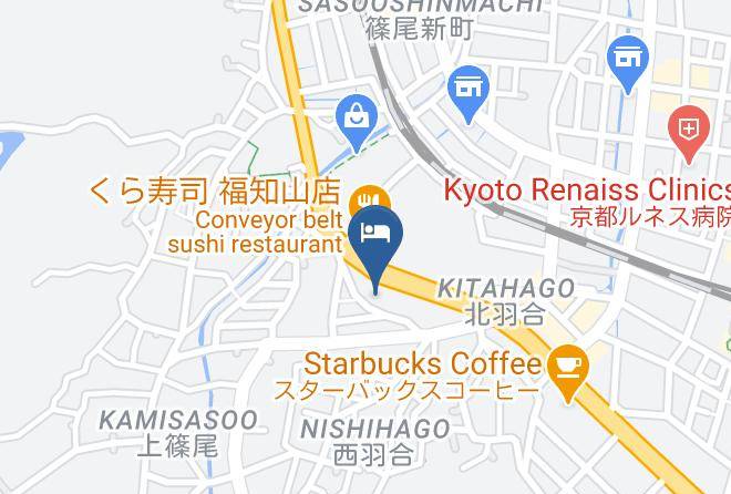 Fukuchiyama City - Hotel Tsukasa Fukuchiyama Maps