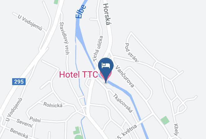 Trutnov - Hotel Ttc Maps