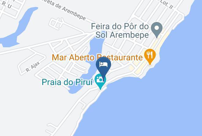 Hotel Tubarao Jr Map