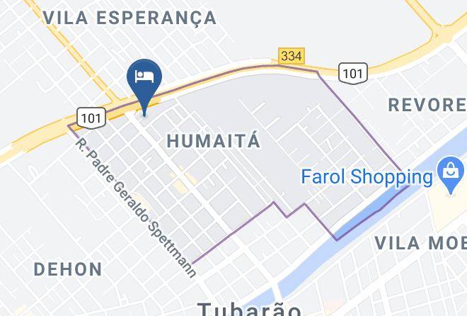 Tubarao - Hotel Tubarao Maps
