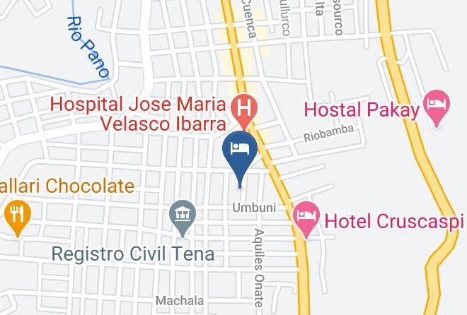Tena - Hotel Tucan Real Maps