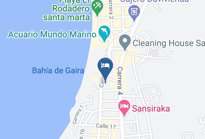 Santa Marta - Hotel Tucuraca By Prima Collection Maps