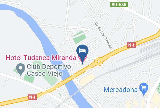 Burgos - Hotel Tudanca Miranda Maps
