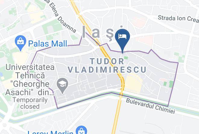 Iasi - Hotel Tudor Palace Maps