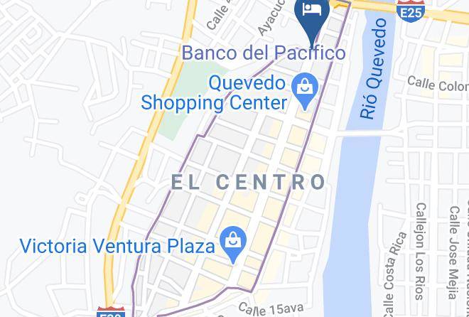 Hotel Tuistico Ejecutivo Map