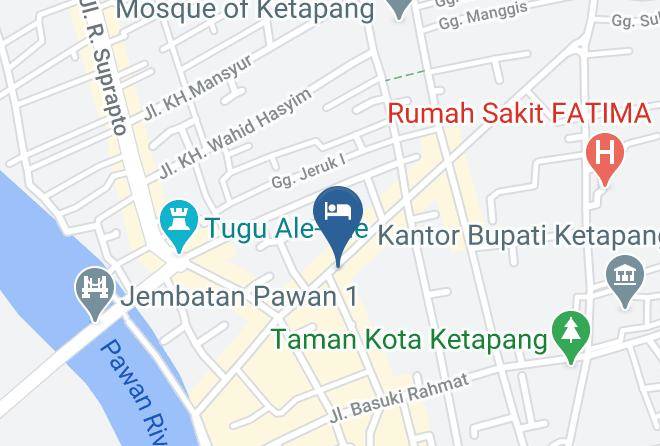 Ketapang Regency - Hotel Tulip Maps