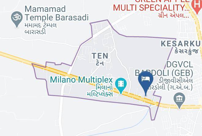 Bardoli - Hotel Tulsi Maps