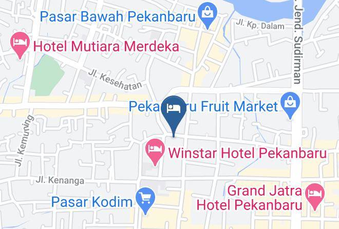Pekanbaru - Hotel Tun Teja Maps