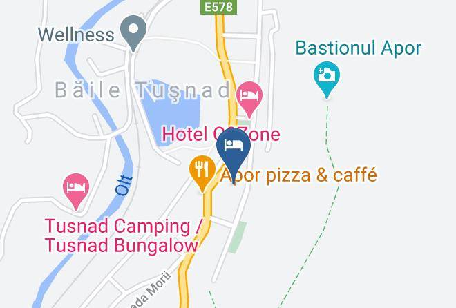 Baile Tusnad - Hotel Tunad Maps