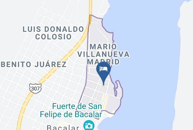 Bacalar - Hotel Tuparenda Maps