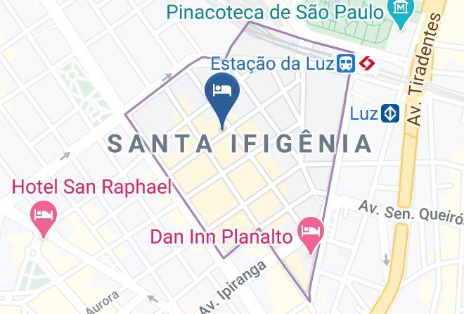 Sao Paulo Republica - Hotel Tupy Maps