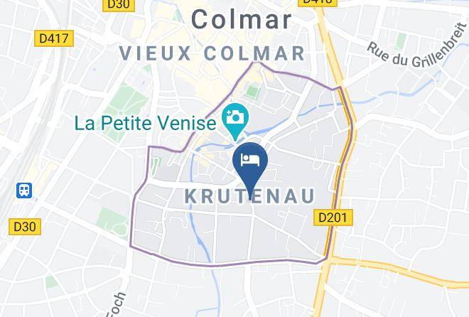 Haut Rhin - Hotel Turenne Maps