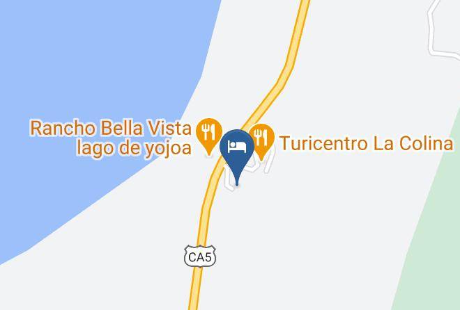 Santa Cruz De Yojoa - Hotel Turi Centro La Colina Maps