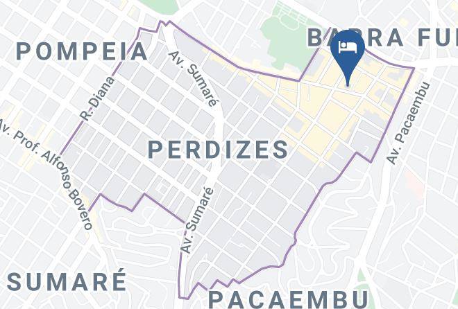Sao Paulo Barra Funda - Hotel Turiassu Maps