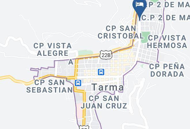 Tarma - Hotel Turin Maps