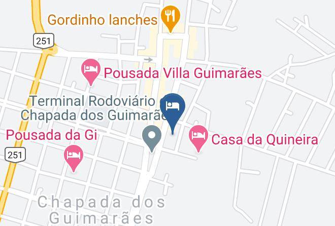 Chapada Dos Guimaraes - Hotel Turismo Maps