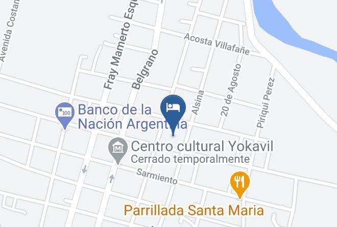 Santa Maria - Hotel Turismo Cielos Del Oeste Maps
