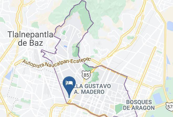 Gustavo A Madero - Hotel Turismo Maps