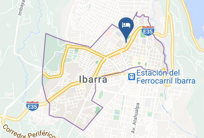Ibarra - Hotel Turismo Internacional Maps