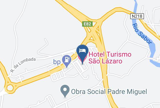 Hotel Turismo Sao Lazaro Map
